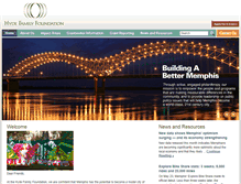 Tablet Screenshot of hydefoundation.org